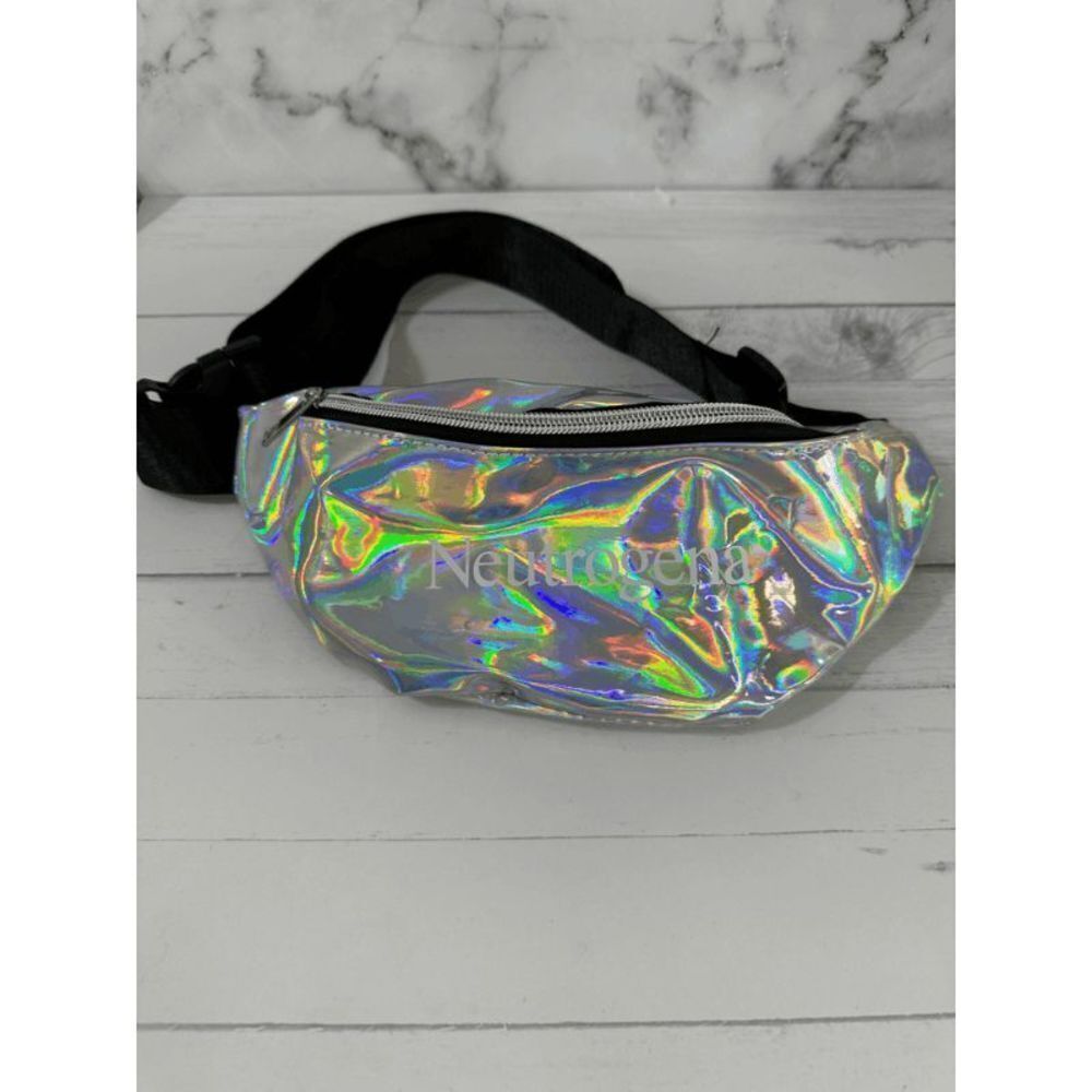 Revolve Coachella Neutrogena Iridescent Fanny Pack Revolve Coachella Neutrogena Iridescent Fanny Pack